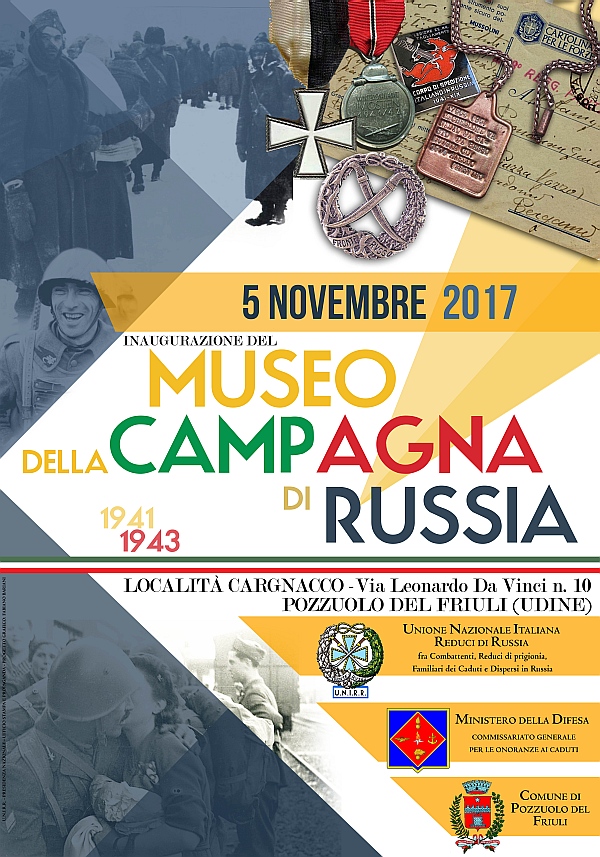 Inaugurazione Museo Cargnacco 05.11.2017 Locandina