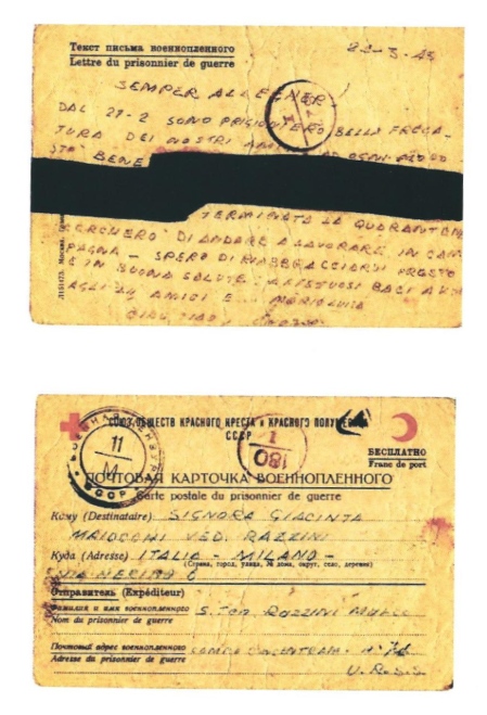 16.Cartolina Croce Rossa Internazionale dalla prigionia 24.03.1943