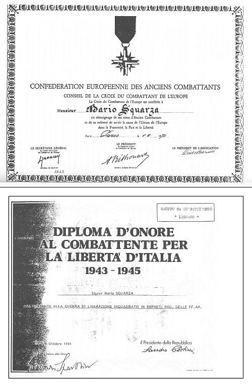 05.Croix du Combattente e Diploma Combattente per la Libertà