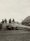 12.Settembre 1942 - Rossoš - Bimotore sovietico abbattuto (di fabbricazione canadese)
