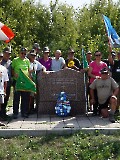 29.Foto di gruppo presso il cippo di Livenka (Nikolaevka) - 16.08.2015