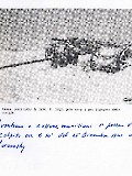 19 - Reggimento Art. a Cavallo - Il primo pezzo della 5ª Batteria, colpito durante la Battaglia di Natale 1941