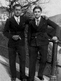 09 - Paolo Vettore e Giovanni Segato a Treponti di Teolo - circa 1932