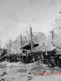 1941 Agosto 14 - Vradiivka - vagoni ferroviari in fiamme