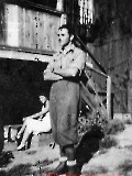 1942 Dnepropetrovsk - Giovanni Segato in casa di famiglia russa amica