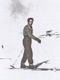 Osvaldo Bartolomei al Lago Scaffaiolo - 1941