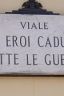Il monumento ai Caduti e Dispersi nel cimitero monumentale di Staglieno (GE)